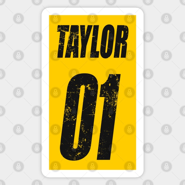 Team BART - Taylor 01 Double Sided Magnet by Hucker Apparel